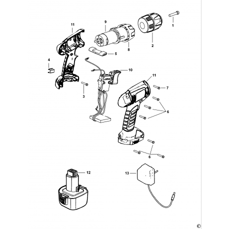 Cd1202k Type 1 C'less Drill/driver