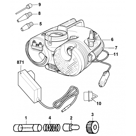 ASI500 Type 1 Inflator