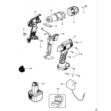 Cd9602k Type 1 C'less Drill/driver