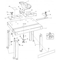 76-401 Type 1 Router Table 1 Unid.