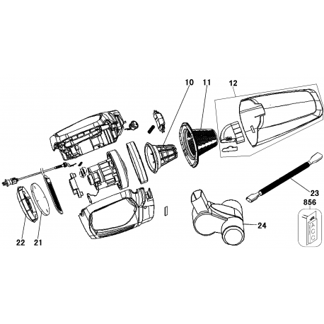 HV9010P Tipo 1 Recogedor De Polvo