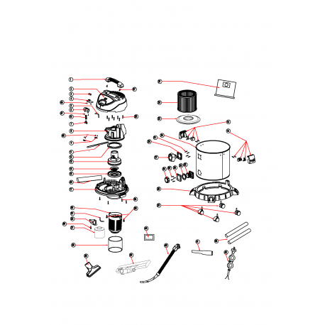 BDWDS20 Type 1 Vacuum Cleaner