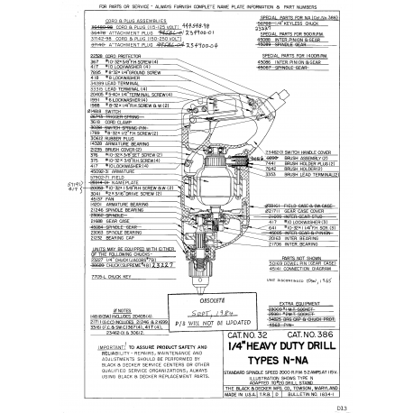 G-386 Type ALL 1/4 Drill