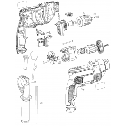 DR670 Type 1 1/2 Hammer Drill