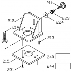D26671 Type 1 Trimmer Fixed Base