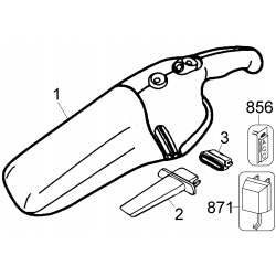 CHV7200 Type 1 7.2v Dustbuster 1 Unid.
