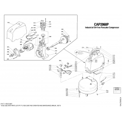 CAP2060P Type 0 Air Compressor 1 Unid.