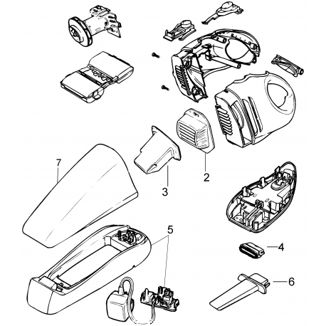 CWV363004 Type 1 3.6v Dustbuster