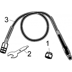 RT5100 Type 1 Flex Shaft 1 Unidades