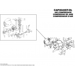 CAP2045ST-OL Type 0 Air Compressor