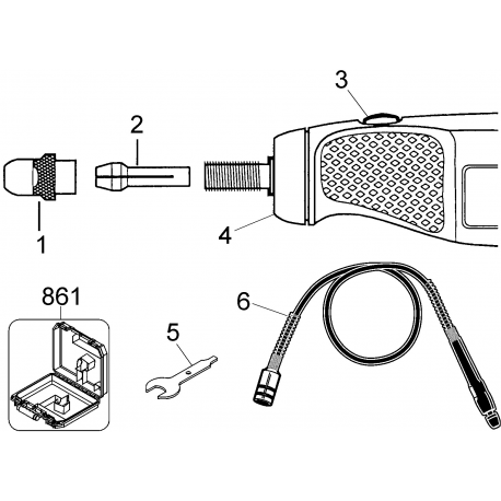 RT555KF Type 1 Corded Rotary Tool