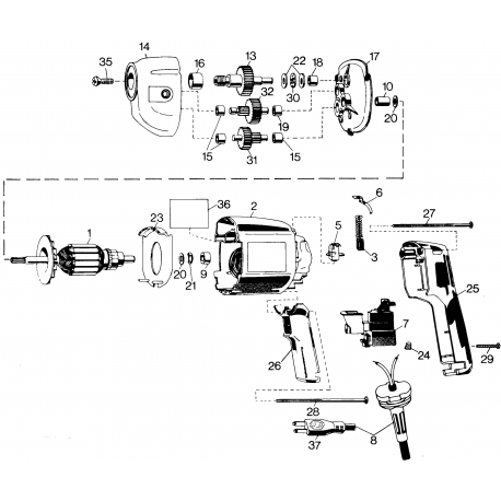 7254-91 Type 1 1/2 Drill