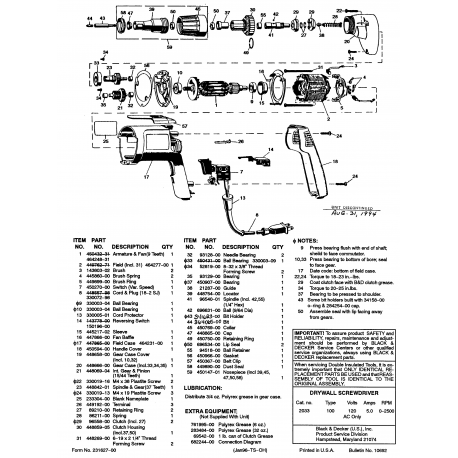 2033 Type 100 Deckgun Screwdriver