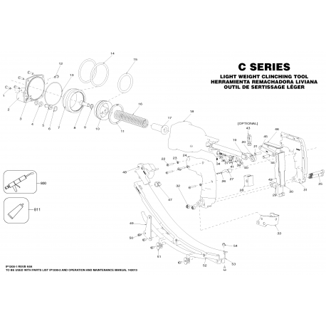 HR-88C-100 Type 0 Ser.c Clinching Tool