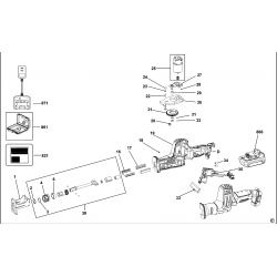 BDR12 Type 1 Reciprocating Saw