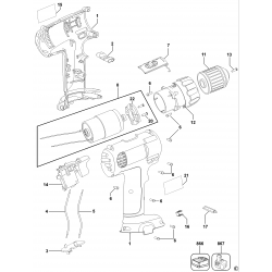 Dc740 Type 2 Taladrad. Sin Cable