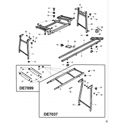 DE7076 Type 1 EXTENSION TABLE
