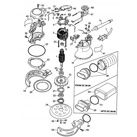 Dw423 Type 1-2 Random Orbit Sander