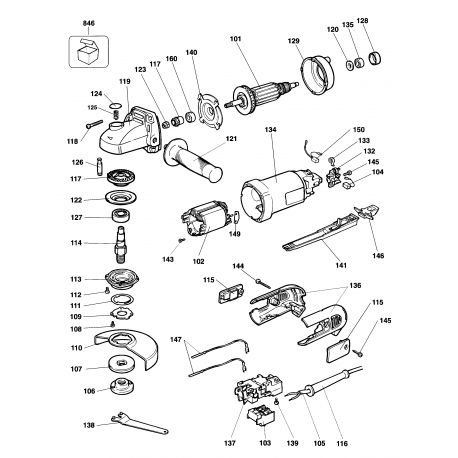 Dw450 Type 1 Muela Angular