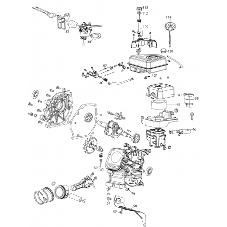 170-AU Type 0 Engine