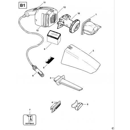 CC5000----B Tipo 1 Es-car Vacuum