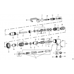 V.781F Tipo 1 Fresadora De Puntos De Soldadura Neumática