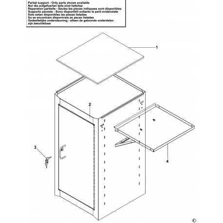 E010247B Type 1 Wall Cabinet