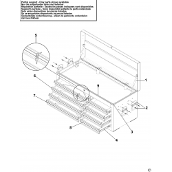 E010244B Type 1 Drawer Cabinet