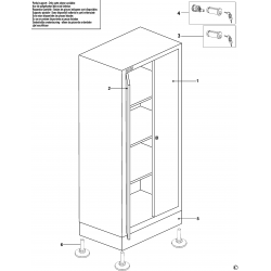5010 C2 Type 1 Shelving Cabinet