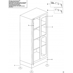5010 C3 Type 1 Shelving Cabinet