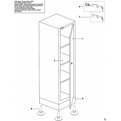 5010 C1 Type 1 Shelving Cabinet