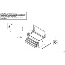 BT.C3TA Type 1 Drawer Cabinet