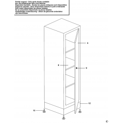 SP.JLS2-A507015 Type 1 Shelving Cabinet