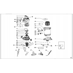 BDWD25 Type 1 Vacuum Cleaner