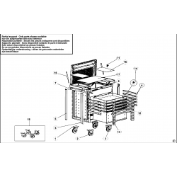 CR.T5XLWHT Type 1 Roller Cabinet