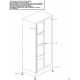 JLS2-A1000PPBS Type 1 Shelving Cabinet