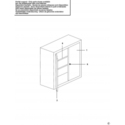 JLS2-MHSPPBS Type 1 Shelving Cabinet 1 Unid.