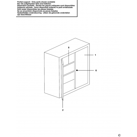 JLS2-MHSPPBS Type 1 Shelving Cabinet