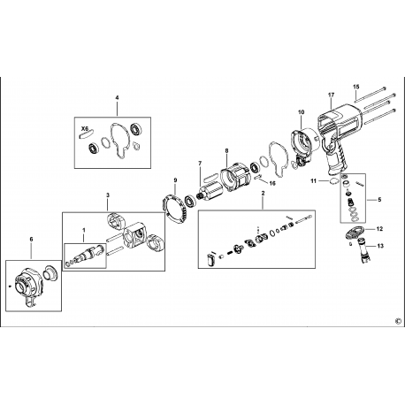 NS.3000F Type 1 Impact Wrench