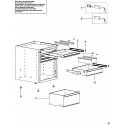 5010 A4/6 Type 1 Drawer Cabinet