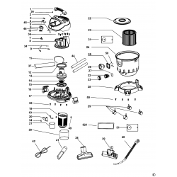 BDWD15 Type 1 Vacuum Cleaner