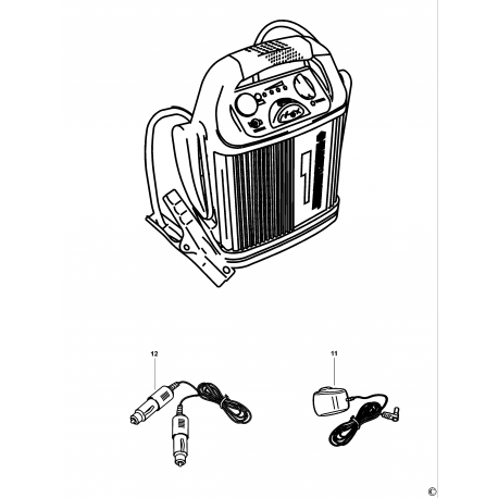 BDV012 Type 1 Jump Starter