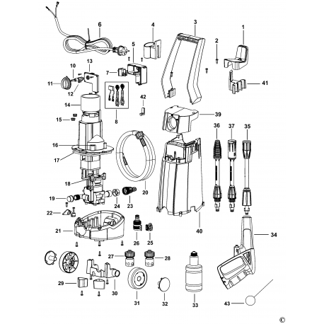 STPW1400 Type 1 Pressure Washer