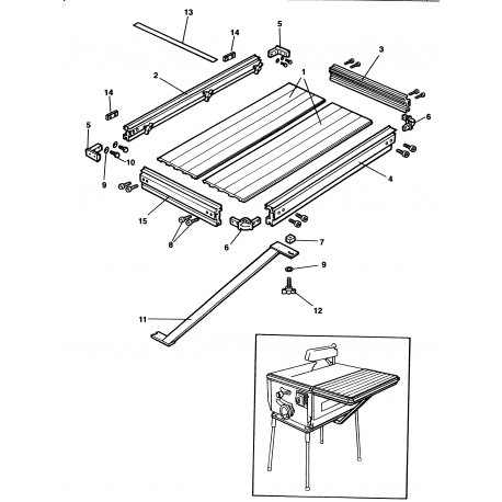 E35172 Type 1 EXTENSION TABLE