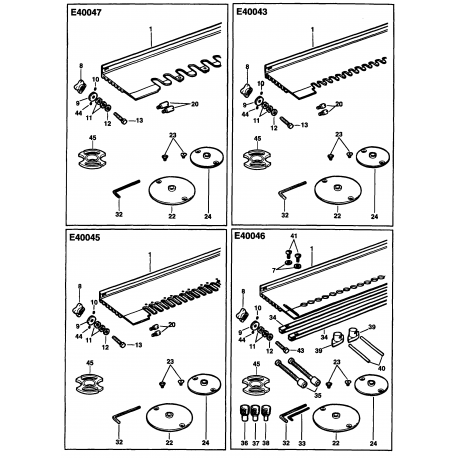 E40046 Type 1 DOWELLING JIG