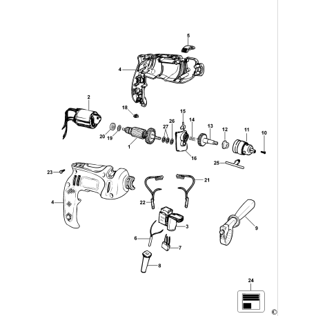 HM13 Type 1 PERFORADORA/BARRENA