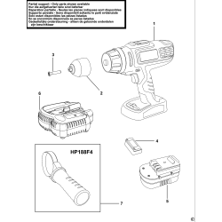 HP146F4BK Type H1 CORDLESS DRILL