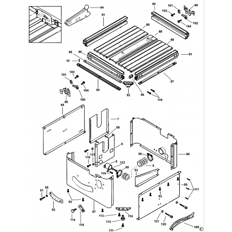 ETS41 Type 1 BENCH SAW