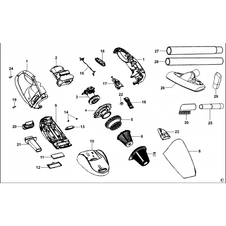 Fcv9605k Type 1 Recogedor De Polvo