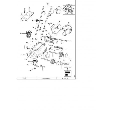 Gr340 Type 3 Rotary Mower